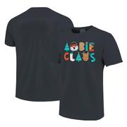 Auburn Aubie Claus Holiday Letters Comfort Colors Tee